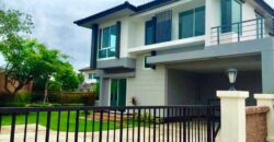 Modern style house, 2 floors, Wararom (Charoen Mueang), next to the 3rd Ring Road, Ton Pao Subdistrict, San Kamphaeng District.