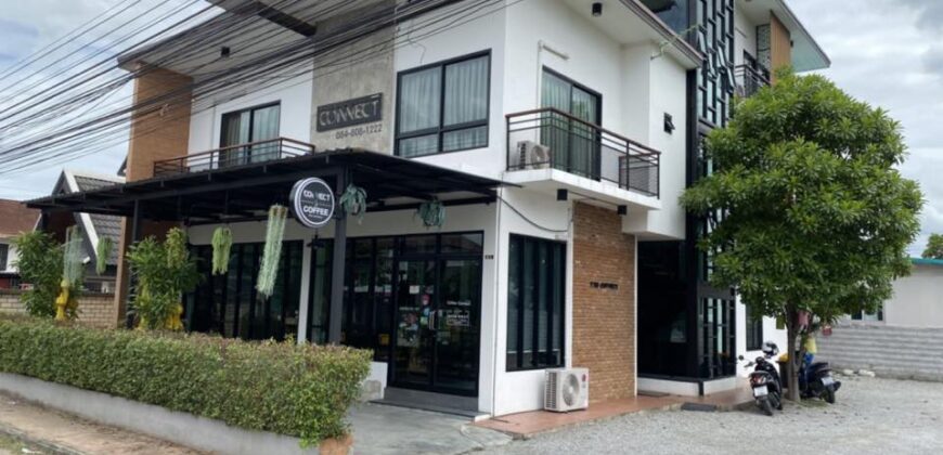 Service Apartment 3 ชั้น พร้อม Cafe ร้านกาแฟ ใกล้สนามบินเชียงใหม่ ต.ป่าแดด อ.เมืองเชียงใหม่