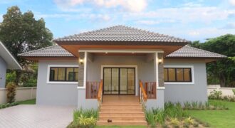 Single storey detached house, located near central festival.