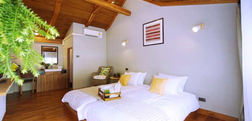 Hotel for Sale, Nordic Style at Jed Yod, Chang Phuak Near Maya Mall.