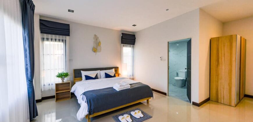 Pool Villa สไตล์โมเดิร์น ต.สันผักหวาน อ.หางดง ใกล้สนามบินเชียงใหม่ 