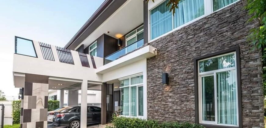 House for sale in Seren Lake Siwalee Lake View ChiangMai , Modern Style with fully finished