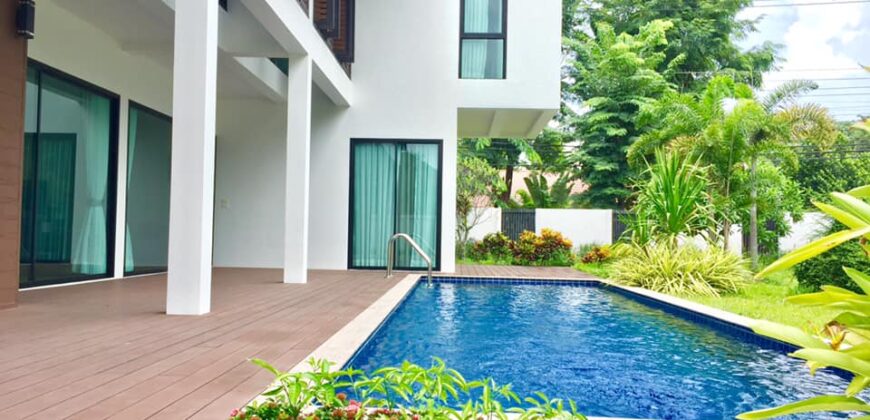 Pool Villa สไตล์โมเดิร์น ต.สันผักหวาน อ.หางดง จ.เชียงใหม่