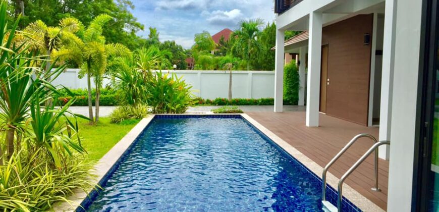 Pool Villa สไตล์โมเดิร์น ต.สันผักหวาน อ.หางดง จ.เชียงใหม่