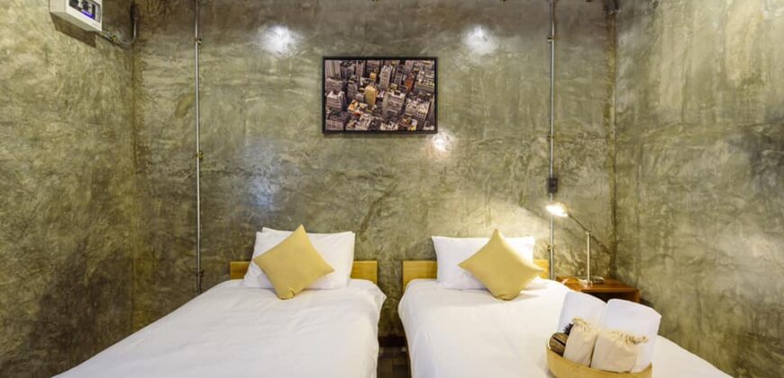 Hotel for Sale, Nordic Style at Sri Phum, Close to Old City and Thapae Gate.