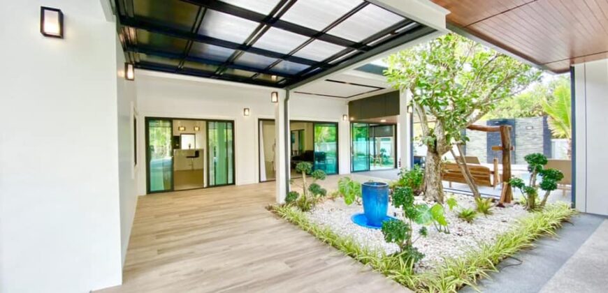 บ้านสวน Pool Villa เนื้อที่ 500 ตร.ว. โซน ต.ขัวมุง อ.สารภี