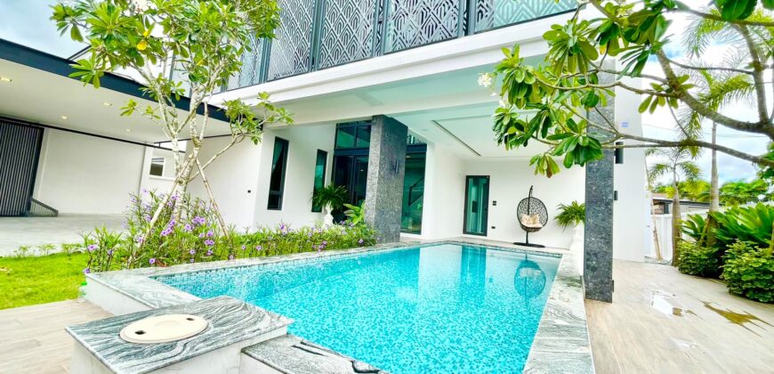 Pool Villa สร้างใหม่สุดหรู ต.สันทรายน้อย อ.สันทราย ใกล้ Central Festival ตลาดสามแยก