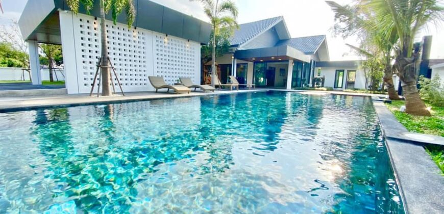 บ้านสวน Pool Villa เนื้อที่ 500 ตร.ว. โซน ต.ขัวมุง อ.สารภี