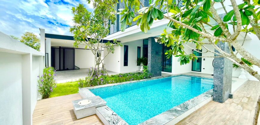 Pool Villa สร้างใหม่สุดหรู ต.สันทรายน้อย อ.สันทราย ใกล้ Central Festival ตลาดสามแยก