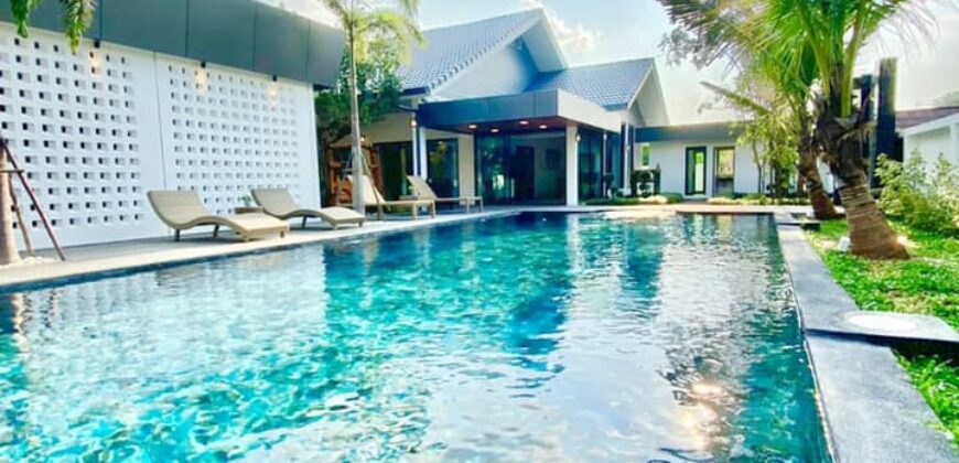 บ้านสวน Pool Villa เนื้อที่ 500 ตร.ว. โซน ต.ขัวมุง อ.สารภี