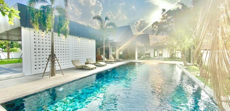 บ้านสวน Pool Villa เนื้อที่ 500 ตร.ว. โซน ต.ขัวมุง อ.สารภี