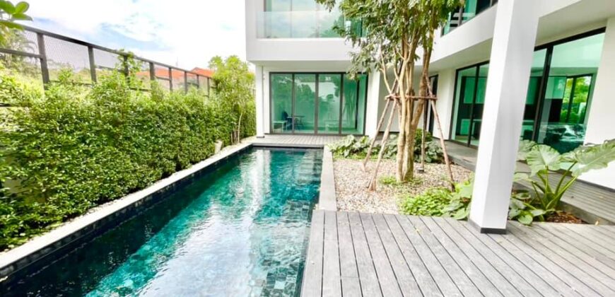 Pool Villa สร้างใหม่ 3 ชั้น ต.ป่าแดด อ.เมืองเชียงใหม่ ใกล้สนามบินเชียงใหม่เพียง 3 กม.