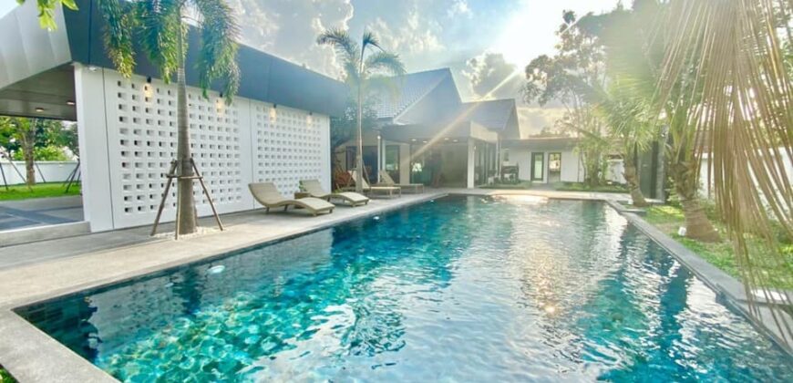 บ้านสวน Pool Villa เนื้อที่ 500 ตร.ว. โซน ต.ขัวมุง อ.สารภี