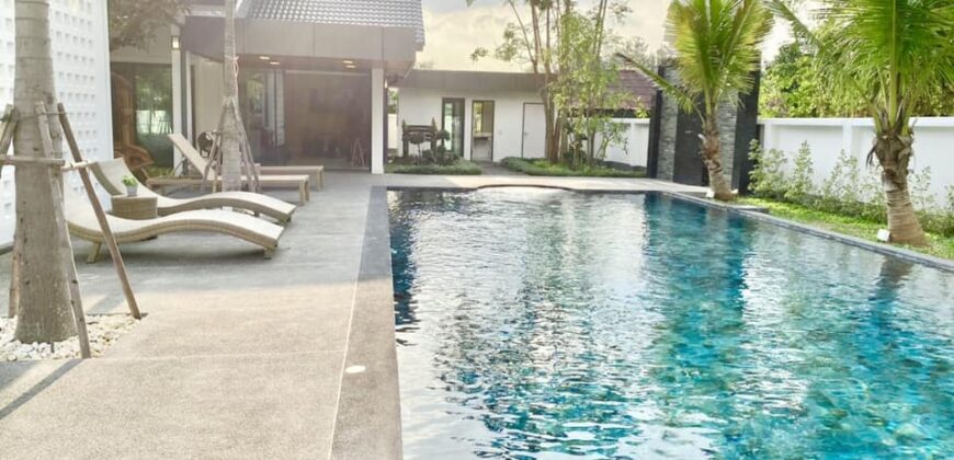 บ้านสวน Pool Villa เนื้อที่ 500 ตร.ว. โซน ต.ขัวมุง อ.สารภี