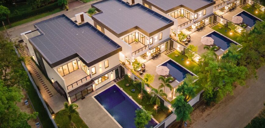 Pool Villa สร้างใหม่ 2 ชั้น ต.สันผักหวาน อ.หางดง ใกล้สนามบินเชียงใหม่ บิ๊กซีแม่เหียะ