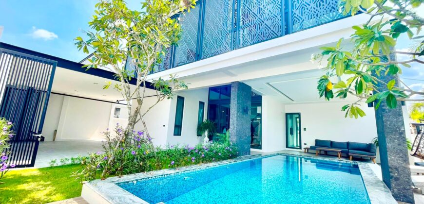 Pool Villa สร้างใหม่สุดหรู ต.สันทรายน้อย อ.สันทราย ใกล้ Central Festival ตลาดสามแยก