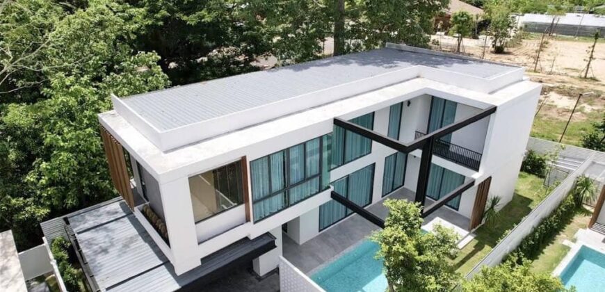 Pool Villa สไตล์มินิมอล ต.ท่าวังตาล อ.สารภี ใกล้ถนนวงแหวนรอบ 2 เวียงกุมกาม