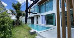 Pool Villa สไตล์มินิมอล ต.ท่าวังตาล อ.สารภี ใกล้ถนนวงแหวนรอบ 2 เวียงกุมกาม