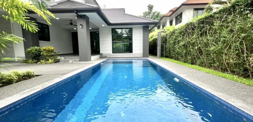 Pool Villa สไตล์คอนเทมโพรารี่ ต.สันผักหวาน อ.หางดง ใกล้บิ๊กซีแม่เหียะ สนามบินเชียงใหม่