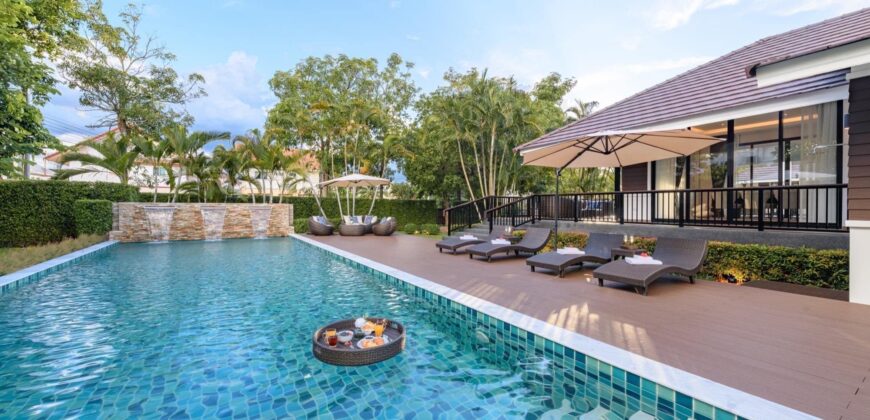 Pool Villa สไตล์คลาสสิค บนที่ดิน 1 ไร่กว่า ต.หนองควาย อ.หางดง ใกล้พืชสวนโลก แยกสะเมิง