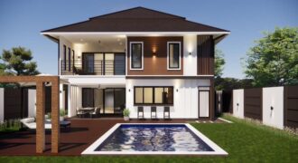 Pool Villa สร้างใหม่ สไตล์คลาสสิค 4 ห้องนอน ทำเลทอง ต.วัดเกต อ.เมืองเชียงใหม่ จ.เชียงใหม่ ใกล้สะพานนวรัฐ ใกล้สนามกอล์ฟจิมคาน่า