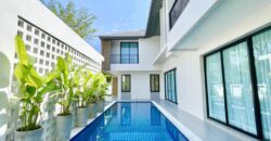 Pool Villa สร้างใหม่ 2 ชั้น ต.สันผักหวาน อ.หางดง ใกล้สนามบินเชียงใหม่ บิ๊กซีแม่เหียะ