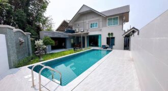 Pool Villa รีโนเวทใหม่ ต.บ้านแหวน อ.หางดง จ.เชียงใหม่ ใกล้กาดฝรั่ง, โรงเรียนนานาชาติสาธิตมหาวิทยาลัยรังสิต