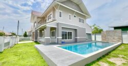 Pool Villa สร้างใหม่ 2 ชั้น โซนท่ารั้ว ต.สันปูเลย อ.ดอยสะเก็ด อ.เชียงใหม่ ใกล้ตลาดท่ารั้ว Central Festival