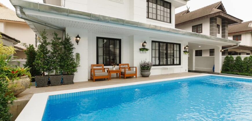 Pool Villa ปรับปรุงใหม่ ในโครงการ บนถนนคันคลองชลประทาน เดินทางสะดวก ต.สุเทพ อ.เมืองเชียงใหม่ จ.เชียงใหม่