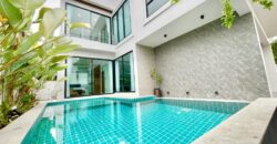 Pool Villa สร้างใหม่ สไตล์โมเดิร์น ต.สันผักหวาน อ.หางดง ใกล้บิกซีแม่เหียะ สนามบินเชียงใหม่