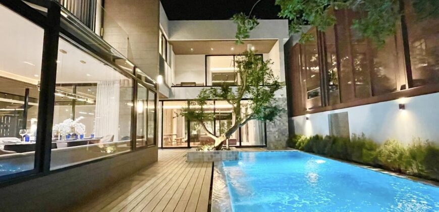 Pool Villa สุดหรู สร้างใหม่ 2 ชั้น สไตล์โมเดิร์น ต.หนองควาย อ.หางดง จ.เชียงใหม่ ใกล้แยกสะเมิง, พืชสวนโลก