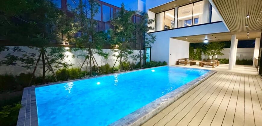 Pool Villa สุดหรู สร้างใหม่ 2 ชั้น สไตล์โมเดิร์น ต.หนองควาย อ.หางดง จ.เชียงใหม่ ใกล้แยกสะเมิง, พืชสวนโลก