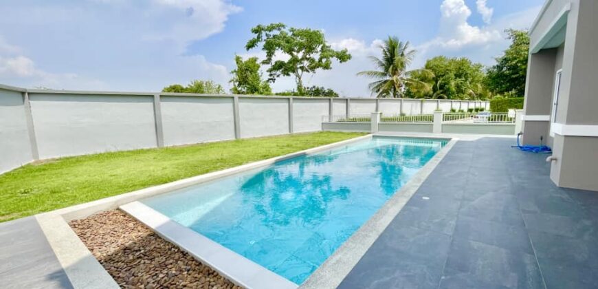 Pool Villa สร้างใหม่ 2 ชั้น โซนท่ารั้ว ต.สันปูเลย อ.ดอยสะเก็ด อ.เชียงใหม่ ใกล้ตลาดท่ารั้ว Central Festival