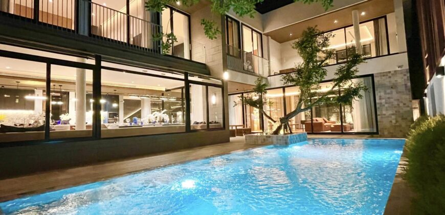 Pool Villa สุดหรู สร้างใหม่ 2 ชั้น สไตล์โมเดิร์น ต.หนองควาย อ.หางดง จ.เชียงใหม่ ใกล้แยกสะเมิง, พืชสวนโลก