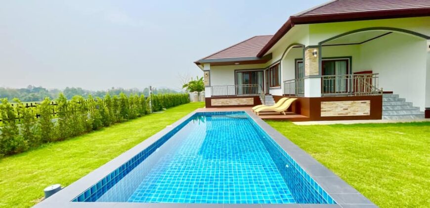 Pool Villa สร้างใหม่ ชั้นเดียว วิวดอย วิวทุ่งนา ต.เชิงดอย อ.ดอยสะเก็ด จ.เชียงใหม่ ใกล้ สถานีตำรวจภูธรดอยสะเก็ด, โรงเรียนดอยสะเก็ดวิทยาคม