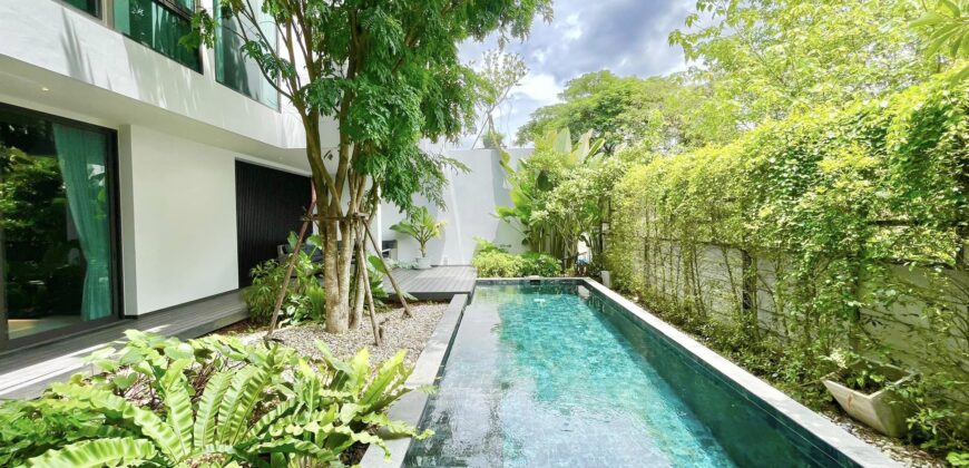 Pool Villa สร้างใหม่ 2 ชั้น ต.ป่าแดด อ.เมืองเชียงใหม่ ใกล้สนามบินเชียงใหม่เพียง 3 กม., Central Airport Plaza