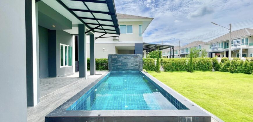 Pool Villa 2 ชั้น ต.สันปูเลย อ.ดอยสะเก็ด จ.เชียงใหม่ ใกล้ตลาดท่ารั้ว, แยกท่ารั้ว