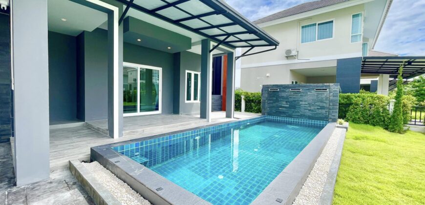 Pool Villa 2 ชั้น ต.สันปูเลย อ.ดอยสะเก็ด จ.เชียงใหม่ ใกล้ตลาดท่ารั้ว, แยกท่ารั้ว