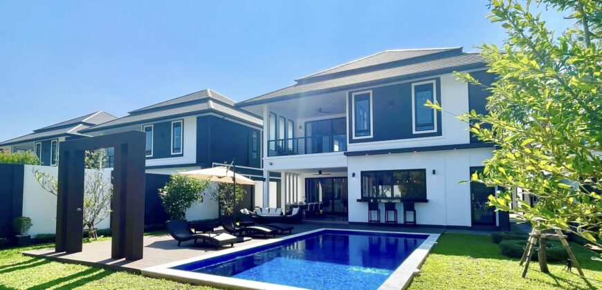 Pool Villa สร้างใหม่ 2 ชั้น สไตล์คลาสสิค ต.วัดเกต อ.เมืองเชียงใหม่ จ.เชียงใหม่ ใกล้สนามกอล์ฟจิมคาน่า, ค่ายกาวิละ, สะพานนวรัฐ