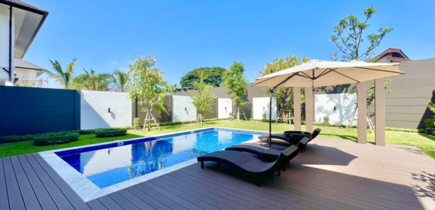 Pool Villa สร้างใหม่ 2 ชั้น สไตล์คลาสสิค ต.วัดเกต อ.เมืองเชียงใหม่ จ.เชียงใหม่ ใกล้สนามกอล์ฟจิมคาน่า, ค่ายกาวิละ, สะพานนวรัฐ