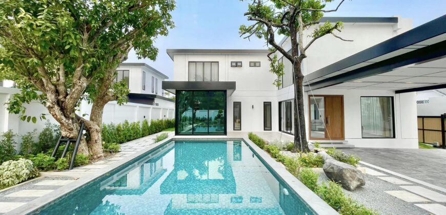 Pool Villa สร้างใหม่ 2 ชั้น ต.แม่เหียะ อ.เมืองเชียงใหม่ จ.เชียงใหม่ ใกล้พืชสวนโลก, ถนนคันคลองชลประทาน, ตลาดแม่เหียะ