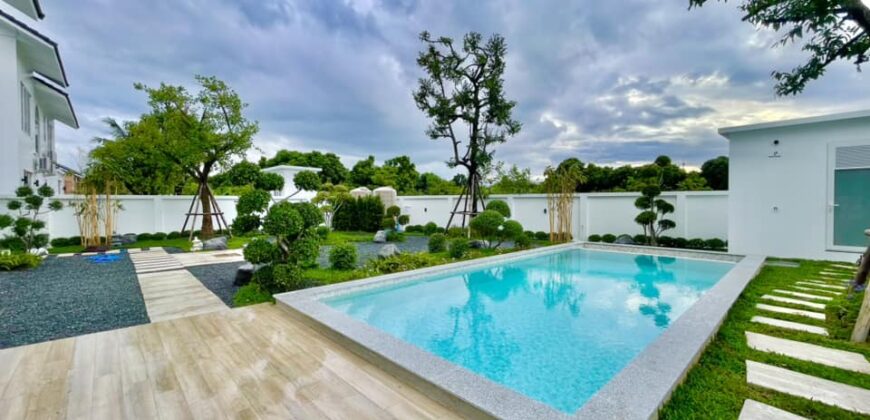 Pool Villa สร้างใหม่ 2 ชั้น สไตล์มินิมอล ต.แม่เหียะ อ.เมืองเชียงใหม่ จ.เชียงใหม่ ใกล้ถนนวงแหวนรอบ 2, บิ๊กซีแม่เหียะ, สนามบินเชียงใหม่